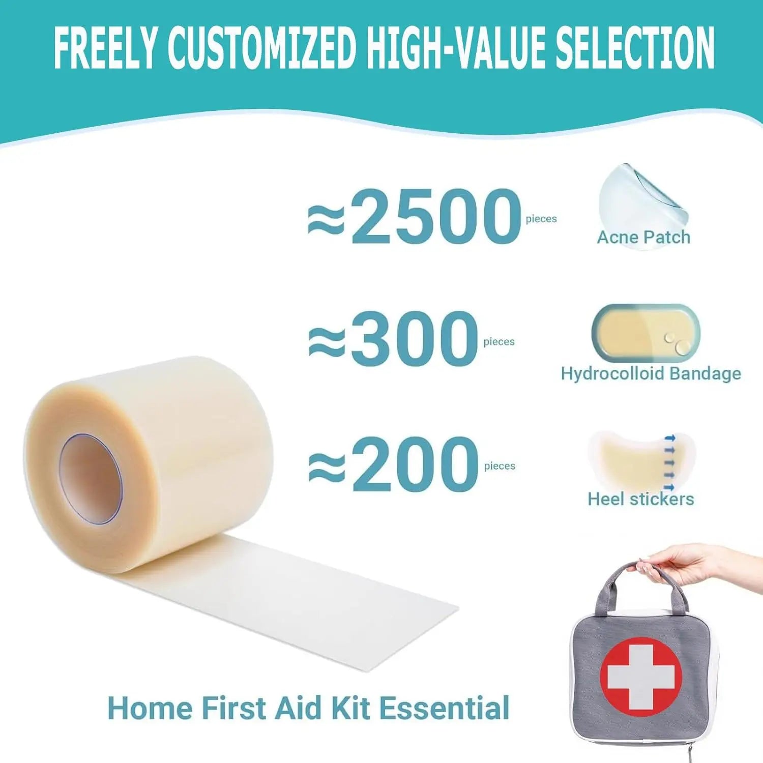 Gentle Healing Hydrocolloid Bandages™ Beauty Staple